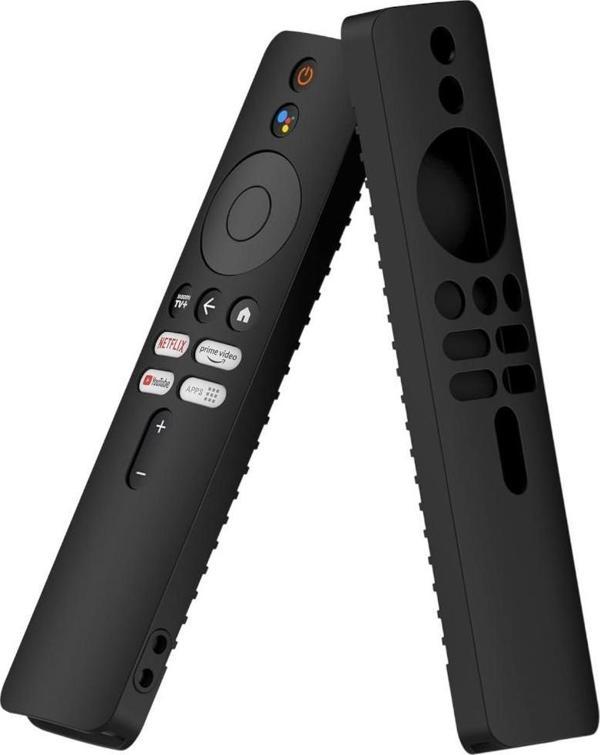 Xiaomi XIMR-M8 4S 4K MiBox Kumanda Uyumlu Silikon Koruma Kılıfı - Siyah - Image 1