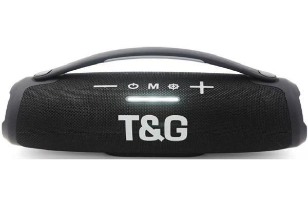 Usb Sd Kart Girişli Fm Radyolu Bluetoothlu Ledli Müzik kutusu Hoparlör TG418 - Image 1