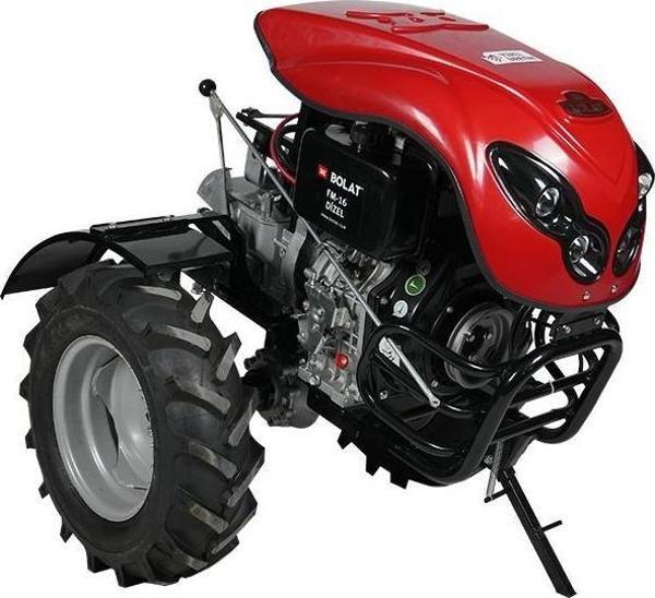  Bolat FM16 Amortisörsüz Marşlı Dizel Çapa Makinesi 14Hp (Bıçaksız ve Direksiyonsuz) - Image 1