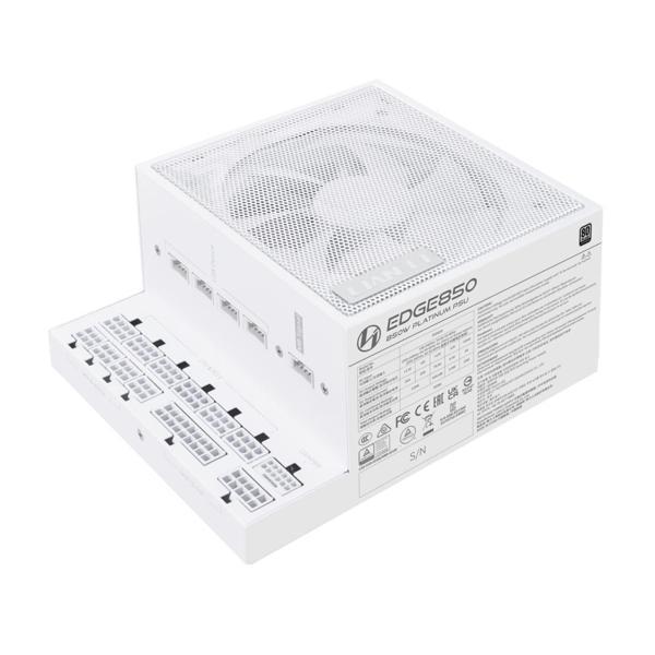 Lian Li Edge 850 Beyaz 850W 80+ Platinum ATX Power Supply (G9P.EG0850.WE00.EU) - Image 1