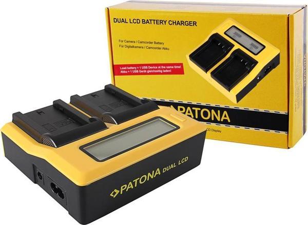 Patona 7683 NP-FZ100 Sony Dual LCD USB Şarj Cihazı - Image 1