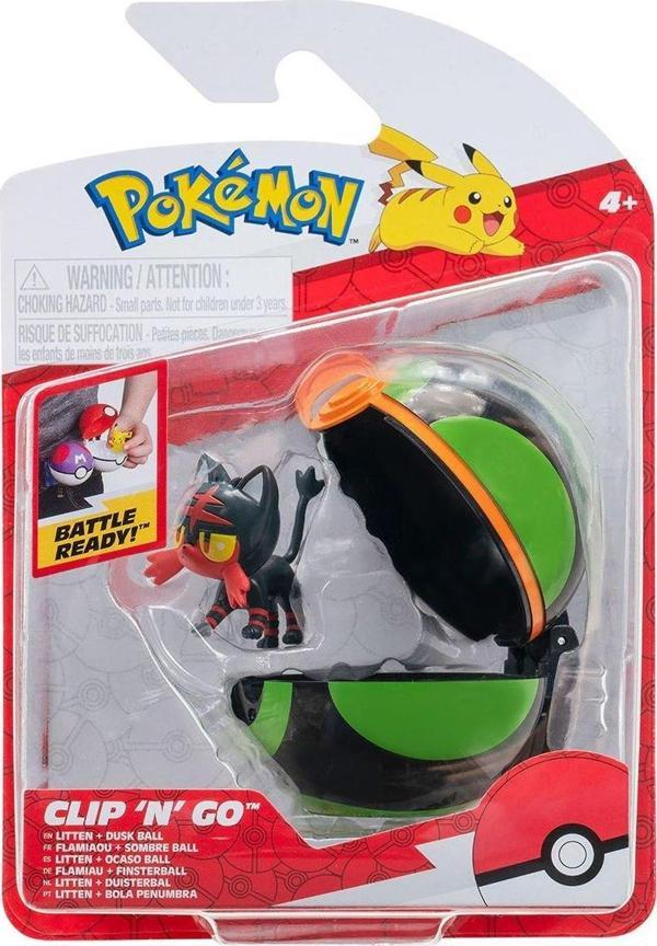 Lisanslı Pokémon Clip N Go Seri 16 Figürlü Poké Topu Seti - Image 1