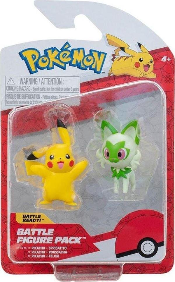 POK PKW3355 Pokemon Battle 2Li Figür Seti - Image 1