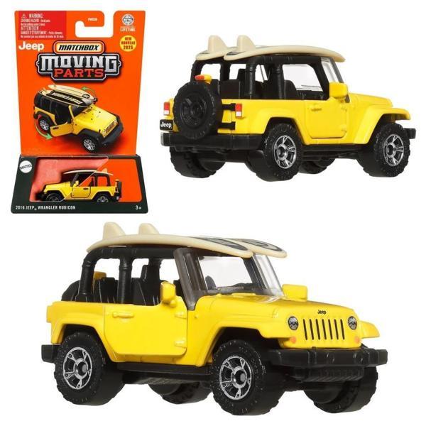 Matchbox 2025 1:64 Arabalar 2016 JEEP WRANGLER RUBICON JBW74 - Image 1