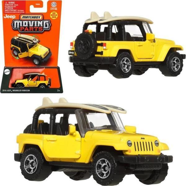 Matchbox 2025 1:64 Arabalar 2016 JEEP WRANGLER RUBICON JBW74 - Image 1