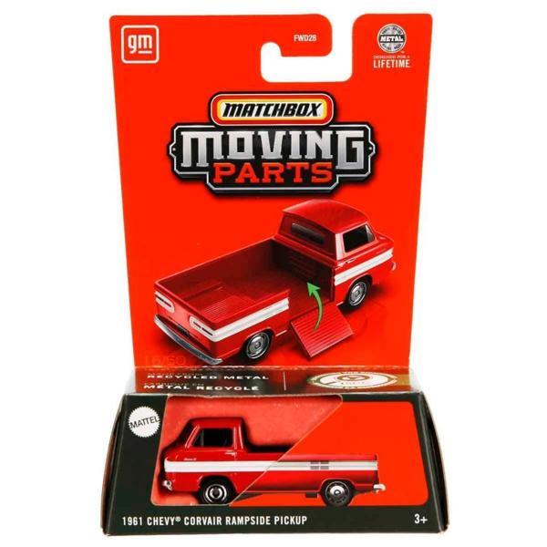 Matchbox 2025 1:64 Arabalar 1961 CHEVY CORVAIR RAMPSIDE PICKUP JBW95 - Image 1