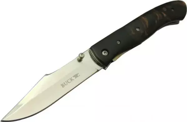 Buck BK-002 Çakı Kahve 23 cm Manuel, Kemerlikli - Image 1