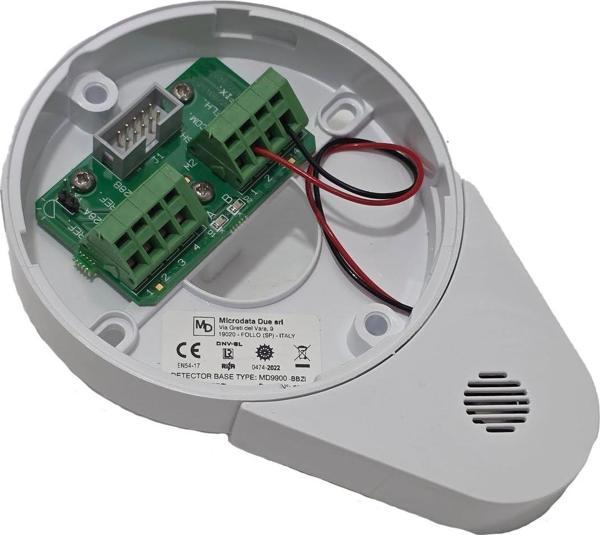 Microdata MD9900-BBZI IP32 Buzzer Dedektör Tabanı  - Image 1