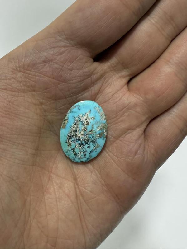 Doğal İran Nişabur Firuze (Turkuaz) Taşı  25,5 Karat - 5,10 Gram - Image 1