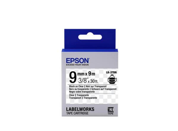 Epson LK-2WBN Standart Beyaz Üzeri Siyah 6mm 9Metre Etiket - Image 1