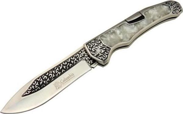 Columbia Gravür İşlemeli Sedef Çakı - Image 1