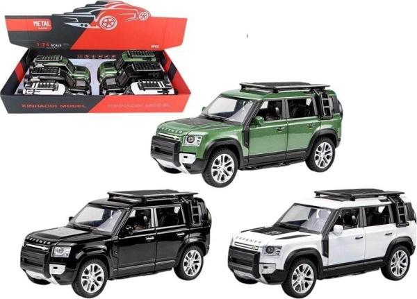 Nessiworld XHD-B2401 1 24 C-B IŞIKLI SESLİ MODEL OFF ROAD DEF METAL JEEP - Image 1