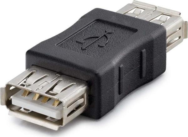 Büro Ev Ofis Network Dönüştürücü için Siyah Usb F To Usb F Çevirici - Image 1