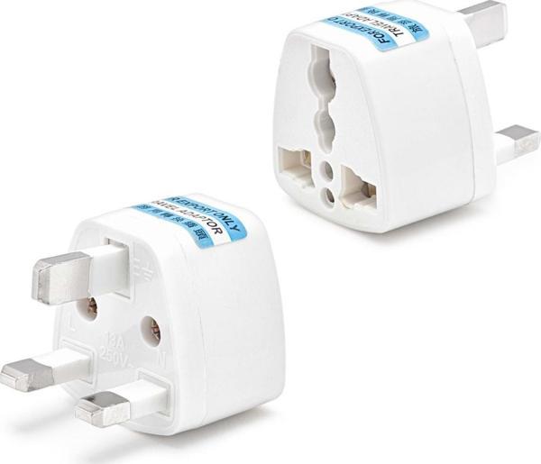 Büro Ev Ofis Network Dönüştürücü için Beyaz Amerikan Fiş Adaptörü - Image 1