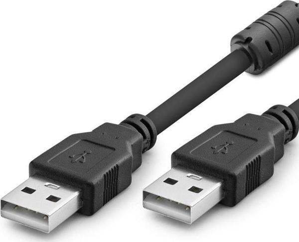 Büro Ev Ofis için 500CM Siyah Usb Kablosu - Image 1