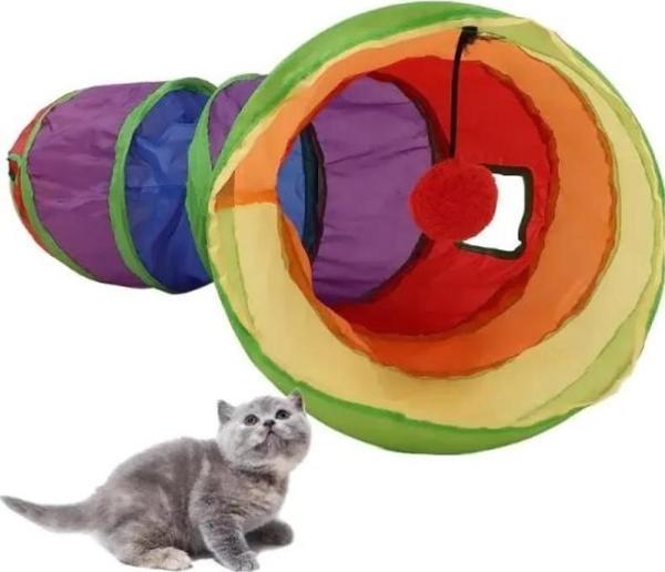 Büro Ev Evcil Hayvanı için 117CM Mni Kedi Oyunu Tüneli - Image 1