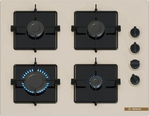 Bosch POP6C1O12O Beyaz Cam Ankastre Ocak - Image 1