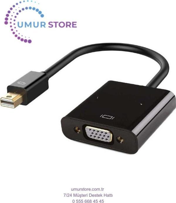 VGA To Mini Display Port Dönüştürücü Adaptör 1080P Full Hd 60Hz Görüntü Aktarım - Image 1