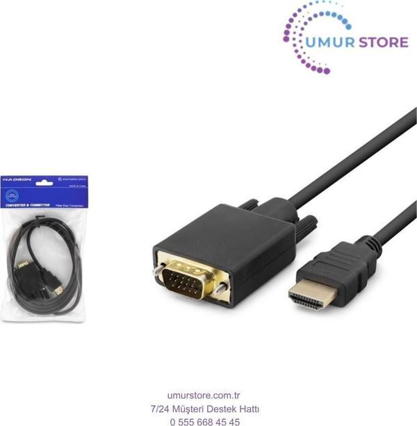 VGA To HDMI Kablo - Image 1