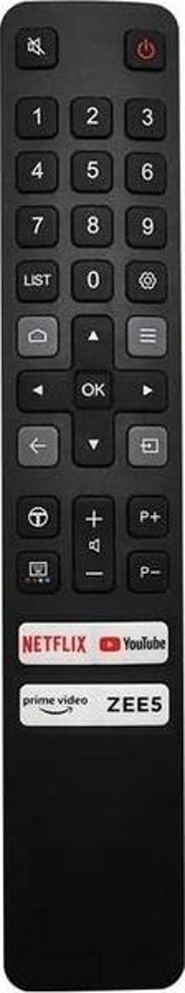 TCL 65P635 Android Tv Kumanda-Mikrofonsuz - Image 1