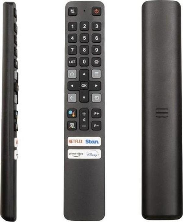 TCL Weko Kl Tcl RC901V Far1 Netflıx-Stan.-Prıme Vıdeo-Dısney+ Tuşlu Ses Komutlu LCD LED Tv Kumanda - Image 1