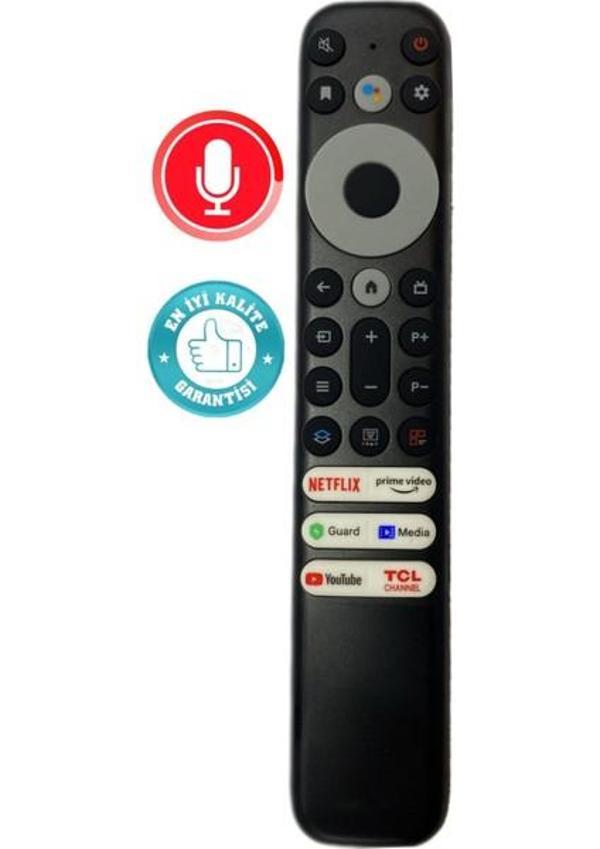 TCL Kumanda 1250-TCL Androıd Ses Komutlu LCD KUM1250 Tv Kumanda - Image 1