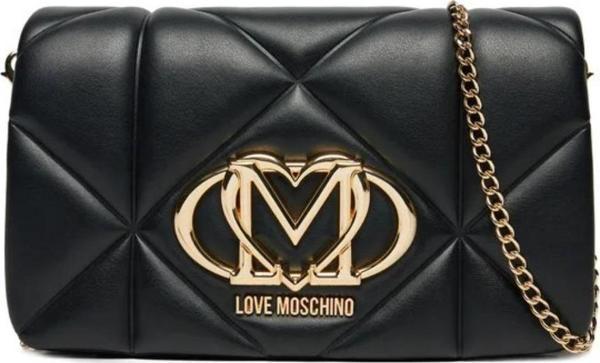 Love Moschino Kapitoneli Çıkarılabilir Zincir Askılı Kadın Çapraz Çanta JC4043PP1MLC0000 - Image 1
