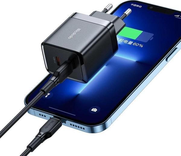 Mcdodo Ch-2501 40w Gan Typec Girişli Hızlı Şarj Adaptörü-siyah - Image 1