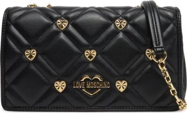 Love Moschino Kapitoneli Ayarlanabilir Zincir Askılı Kadın Omuz Çanta JC4120PP1MLI0000 - Image 1
