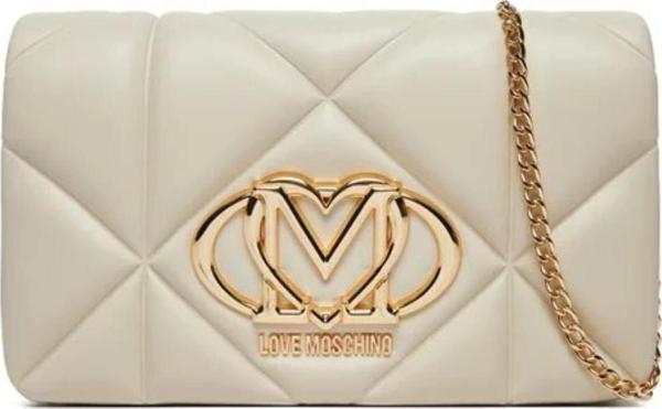 Love Moschino Kapitoneli Çıkarılabilir Zincir Askılı Kadın Çapraz Çanta JC4043PP1MLC0110 - Image 1