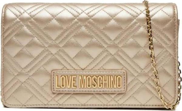 Love Moschino Parlak Kapitoneli Zincir Askılı Çapraz Çanta JC4079PP1MLA196A - Image 1