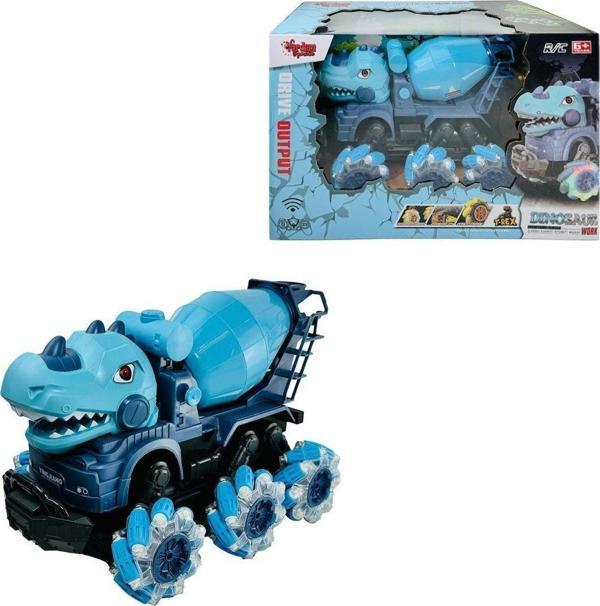 YJ-078-3 1:14 Uzaktan Kumandalı Full Fonksiyon 2.4G Dinozor Beton Mikseri -Vardem - Image 1