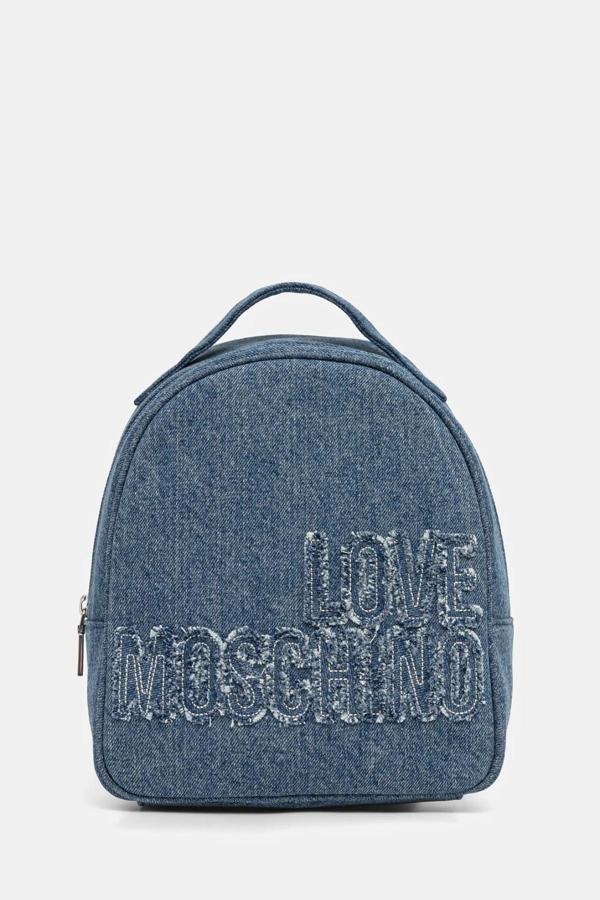 Love Moschino Kadın Denim Sırt Çanta JC4246PP0MKM0750 - Image 1
