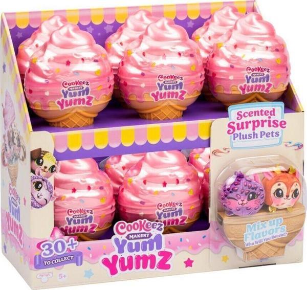 CKE05000 Cookeez Makery Yum Yumz Dondurma İkili Paket Kokulu Peluş - Image 1
