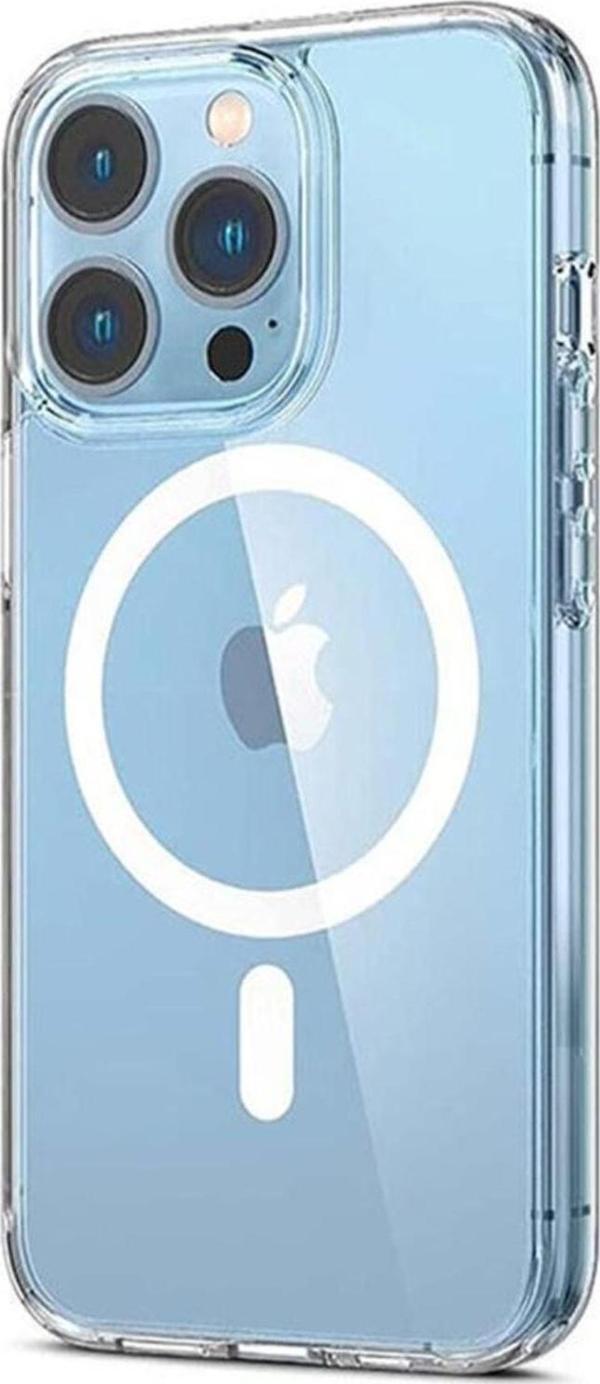 Mcdodo Iphone 14 Plus Uyumlu Şeffaf Magsafe Kılıf Pc-3091 - Image 1
