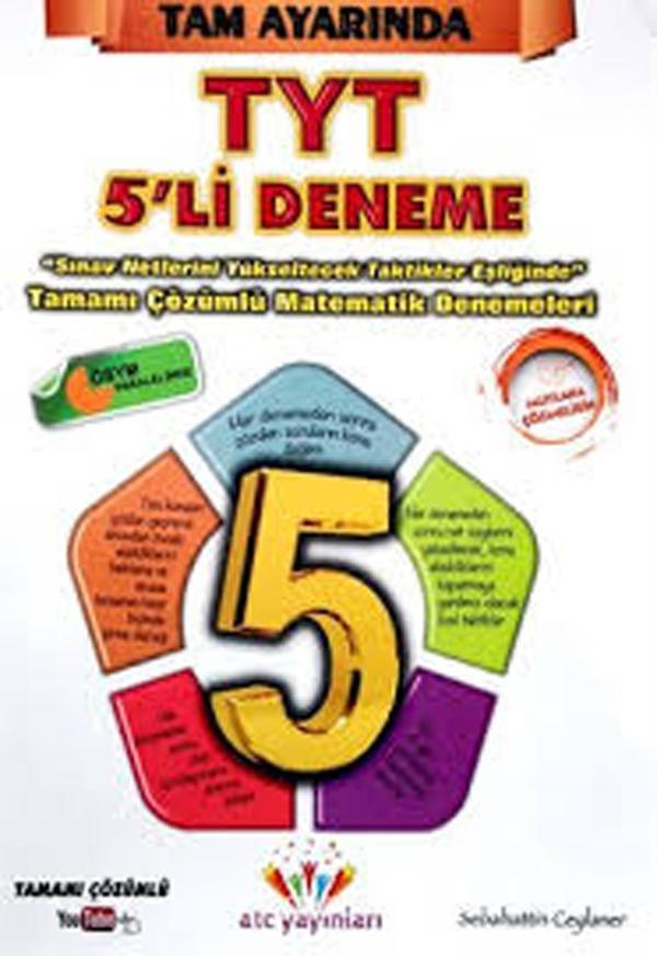 Atc Yayınları Tyt Matematik 5 Li Deneme - Atc Yayınları - Image 1