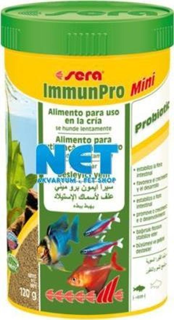 Sera immunPro Mini 250 ml  Orjinal Kutusunda Balık Yemi - Image 1