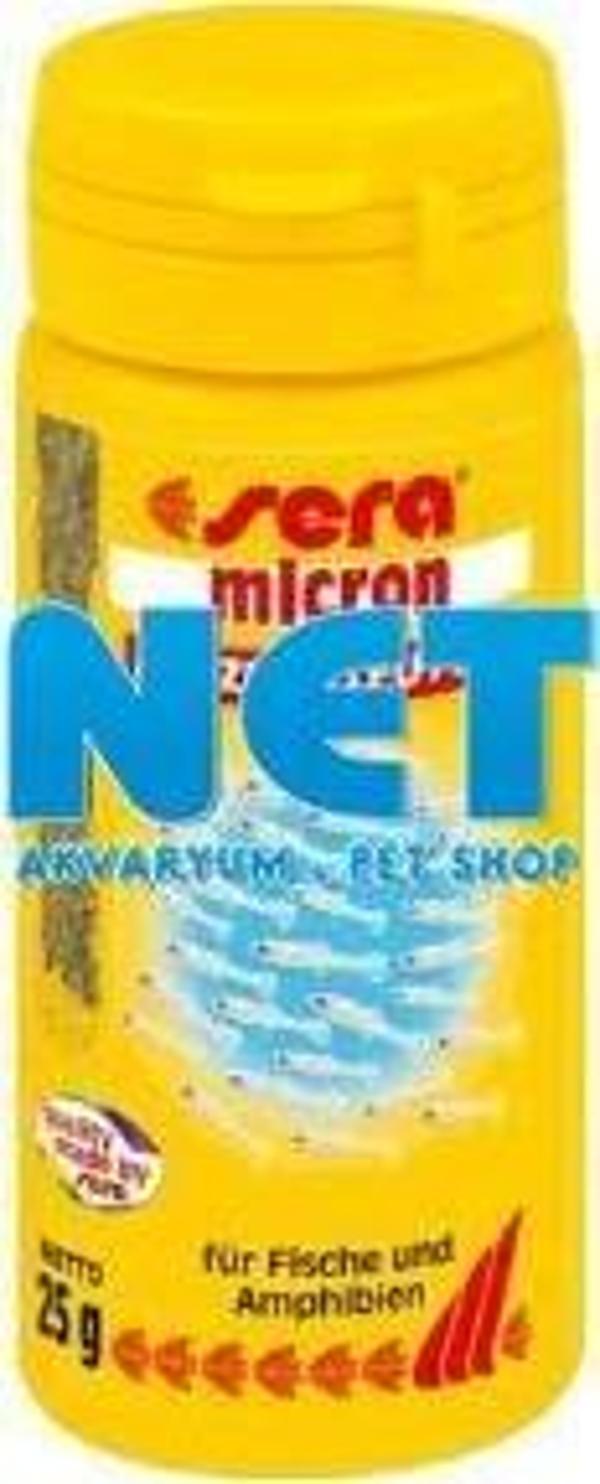 Sera Micron 50 ml 25 gr  Yavru Balık Yemi Orjinal Kutu - Image 1