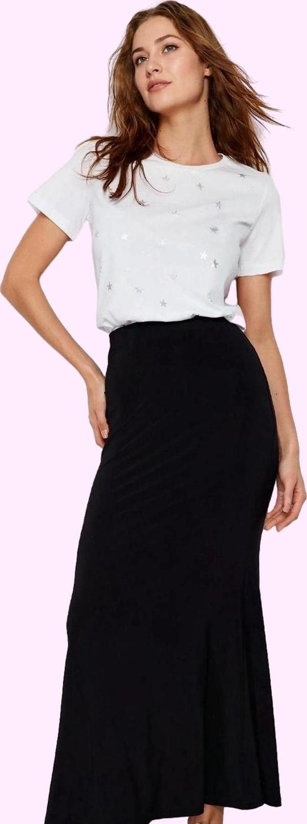 Kadın Maxi Etek Kalem Kalıp Örme Kumaş Günlük Casual Stil Hafta Sonu Yaz Aylarının Vazgeçilmezi - Image 1