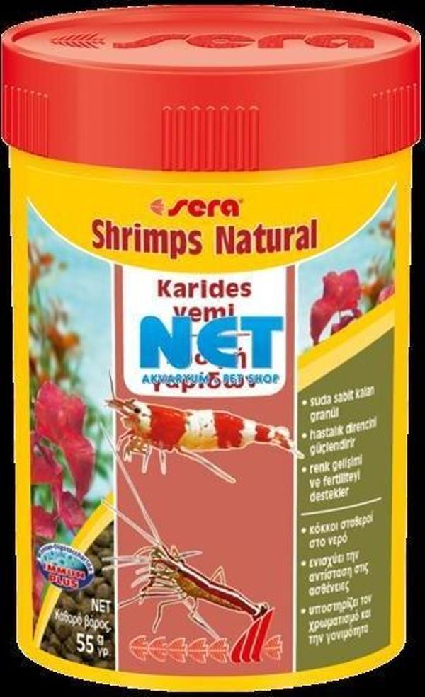 Sera Shrimps Nature 100 ML 55gr Karides Yemi Orjinal kutusunda - Image 1