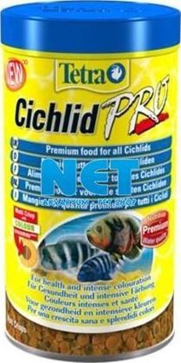 Tetra Cichlid Crisps Pro 500 ML  Orjinal Anadolu Pet Ürünüdür - Image 1