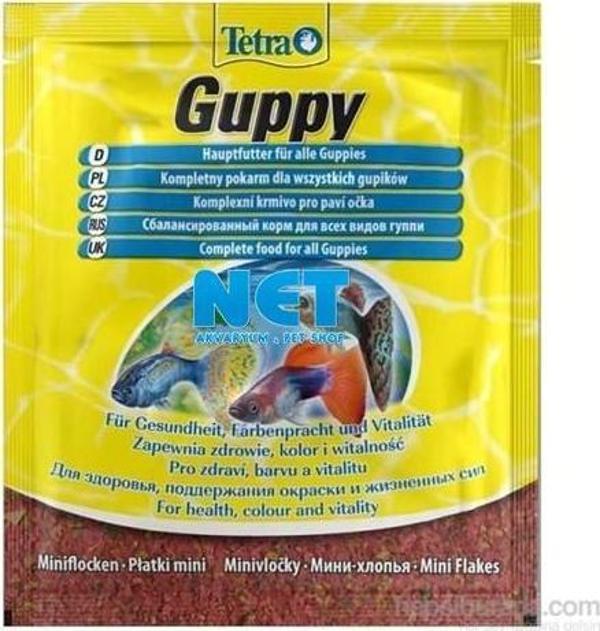 Tetra Guppy Mini Flakes 12 gr    - Image 1