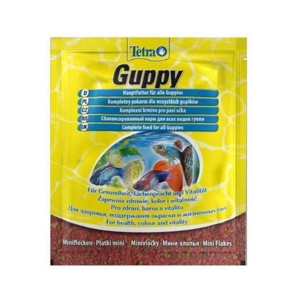 Tetra Guppy Mini Flakes 12 gr    - Image 1