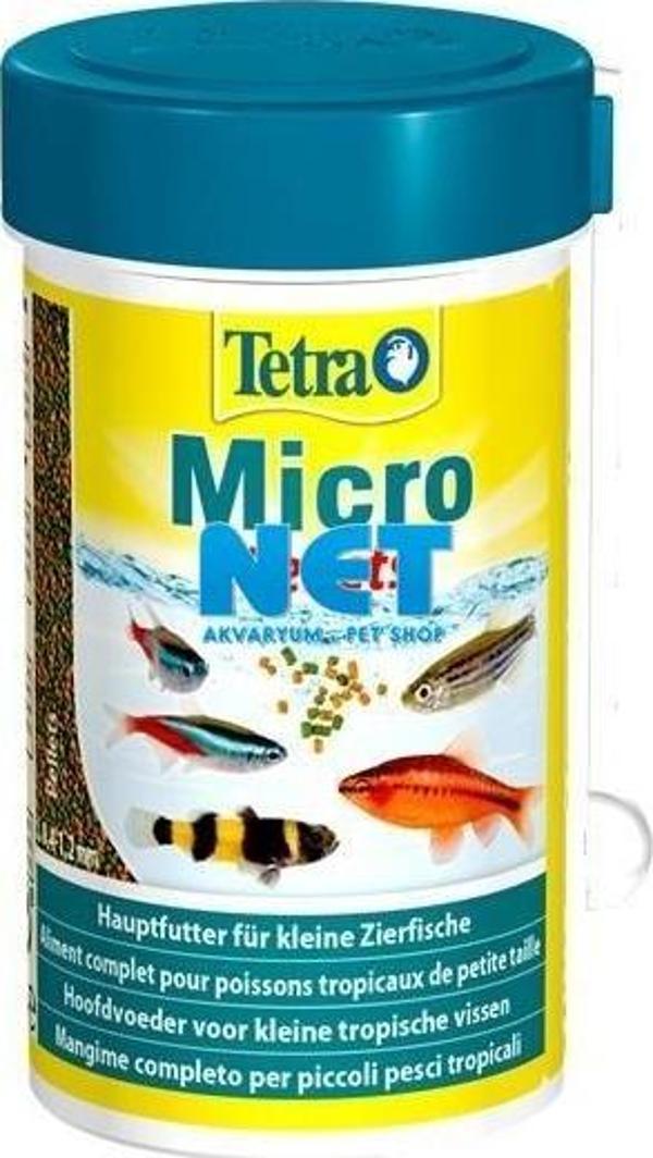 Tetra Micro Pellets 100 ML  Orjinal Anadolu Pet Ürünüdür - Image 1