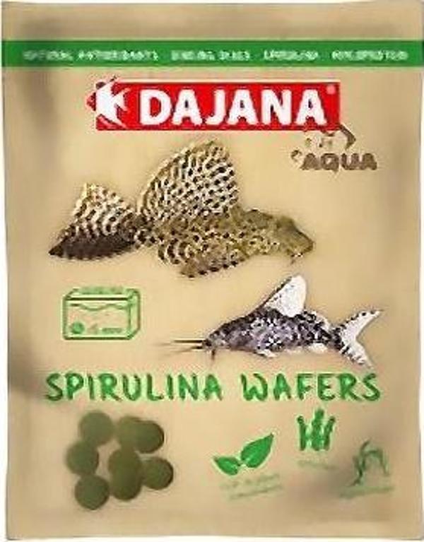Dajana Spirulina Wafers Yem 80 Ml 25 Gr  - Image 1
