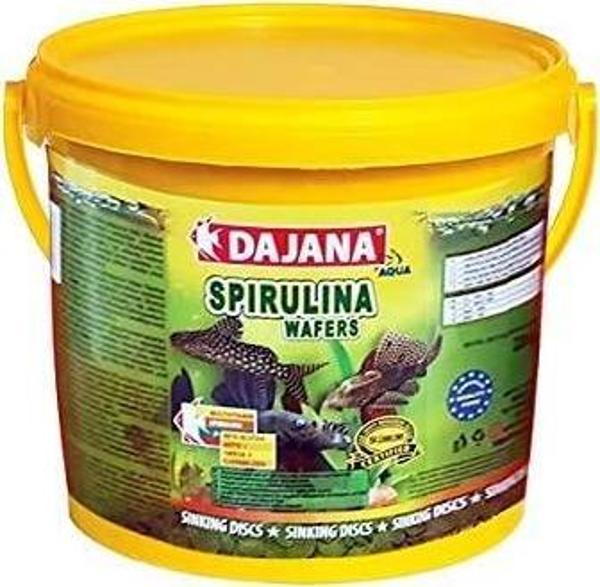 Dajana Spirulina Wafers Yem Kova 5000 Ml 2200 Gr  - Image 1
