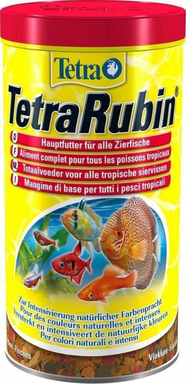 Tetra Rubin Flakes 1000 ml  Orjinal Anadolu Pet Ürünüdür - Image 1