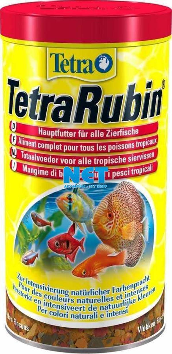 Tetra Rubin Flakes 1000 ml  Orjinal Anadolu Pet Ürünüdür - Image 1