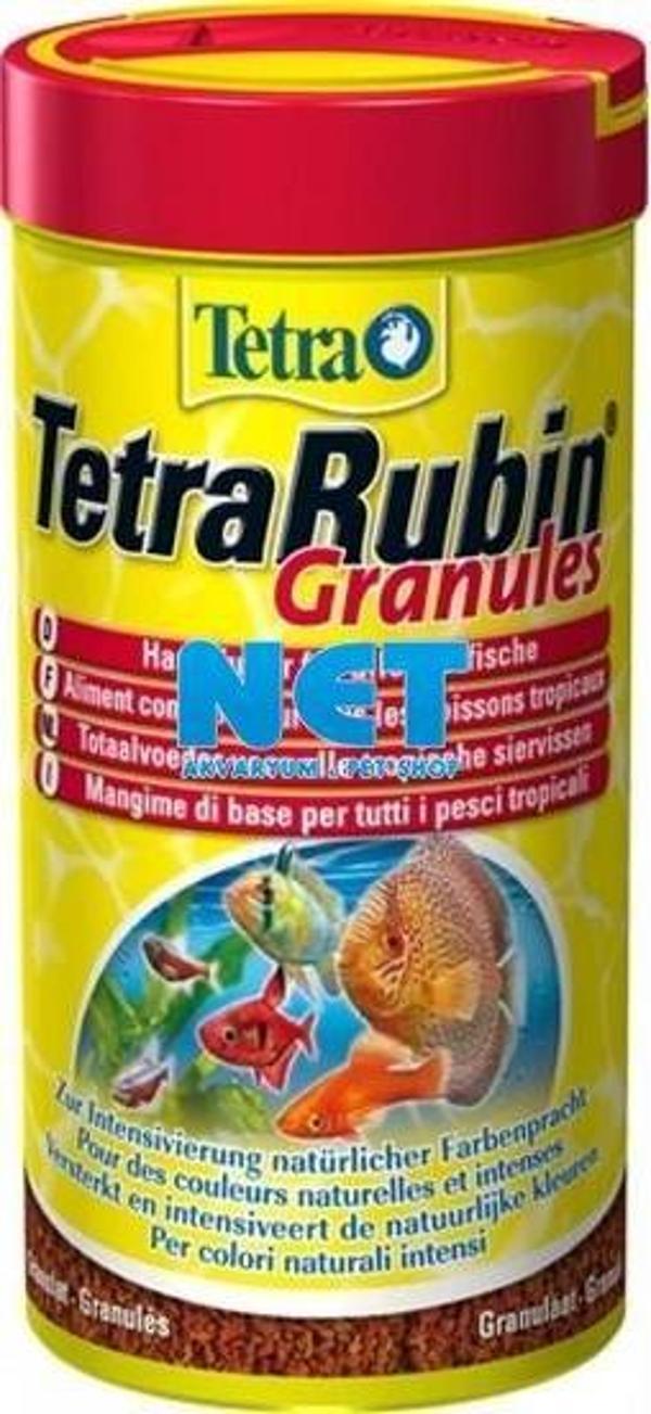 Tetra Rubin Granules 250ml  Orjinal Kutusunda Balık Yemi - Image 1