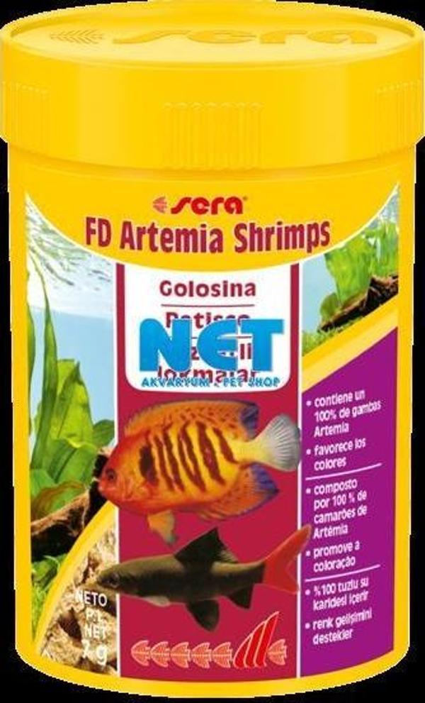 Sera FD Shrimp artemia 100 ml. Orjinal Kutusunda  - Image 1